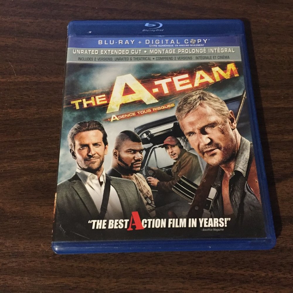 The A-Team Blu ray Liam Neeson